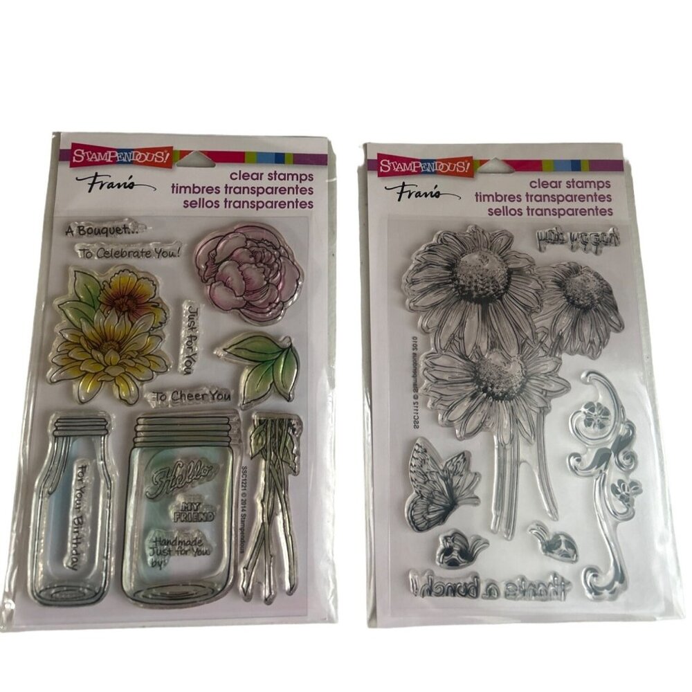Stampendous Clear Stamps - Bouquet For You & Daisy Thanks